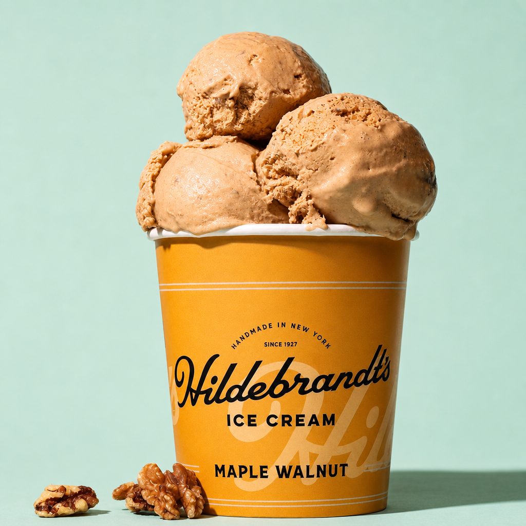 Maple Walnut Pint.