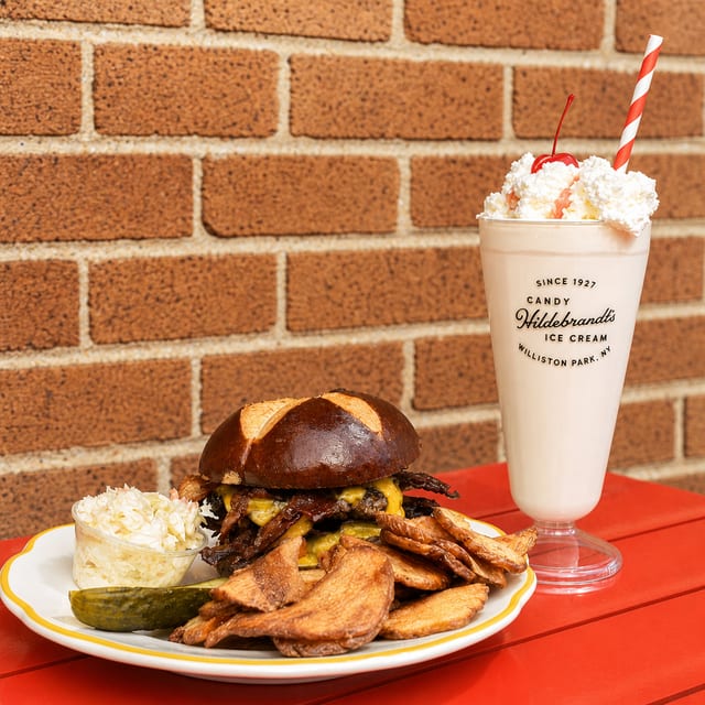 Top of the Hill Burger Meal.