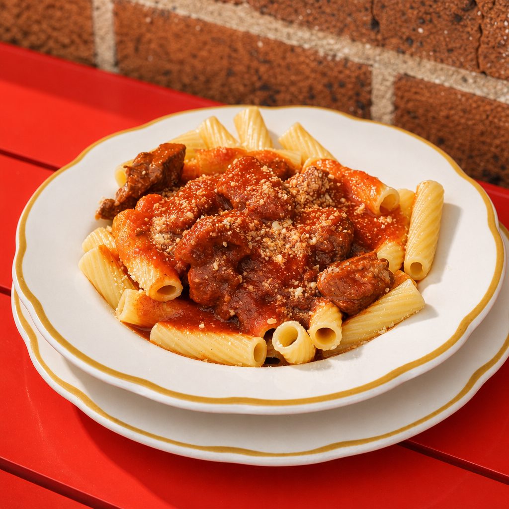 Rigatoni Boungusto.
