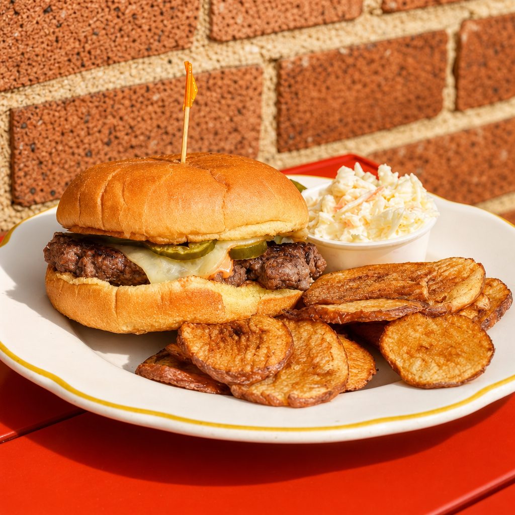 Spicy Jalapeño Burger.