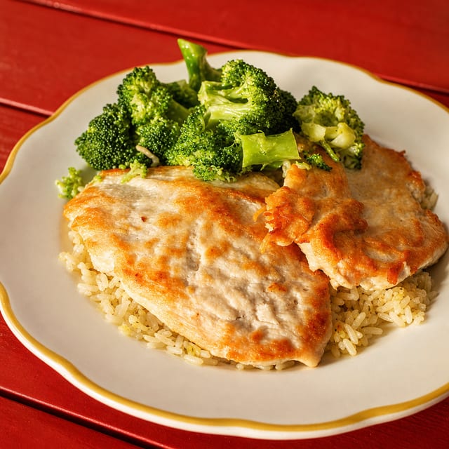 Grilled Chicken Dinner.