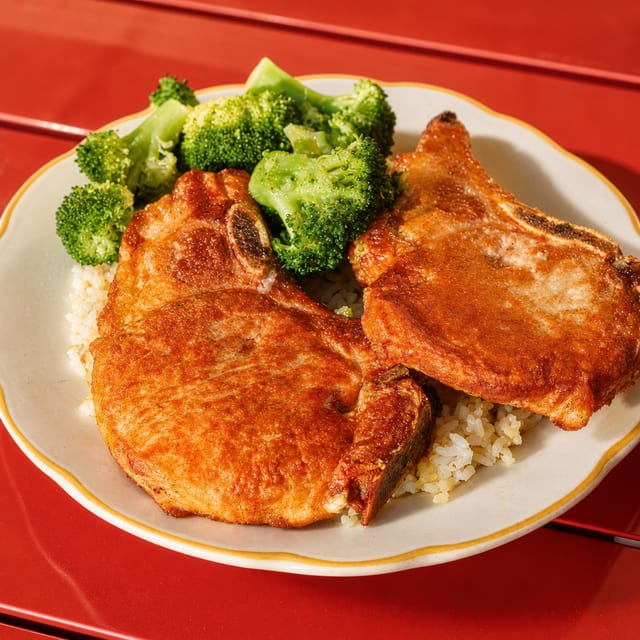 Grilled Pork Chops.
