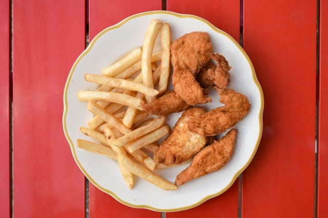 Chicken Fingers with Fries
