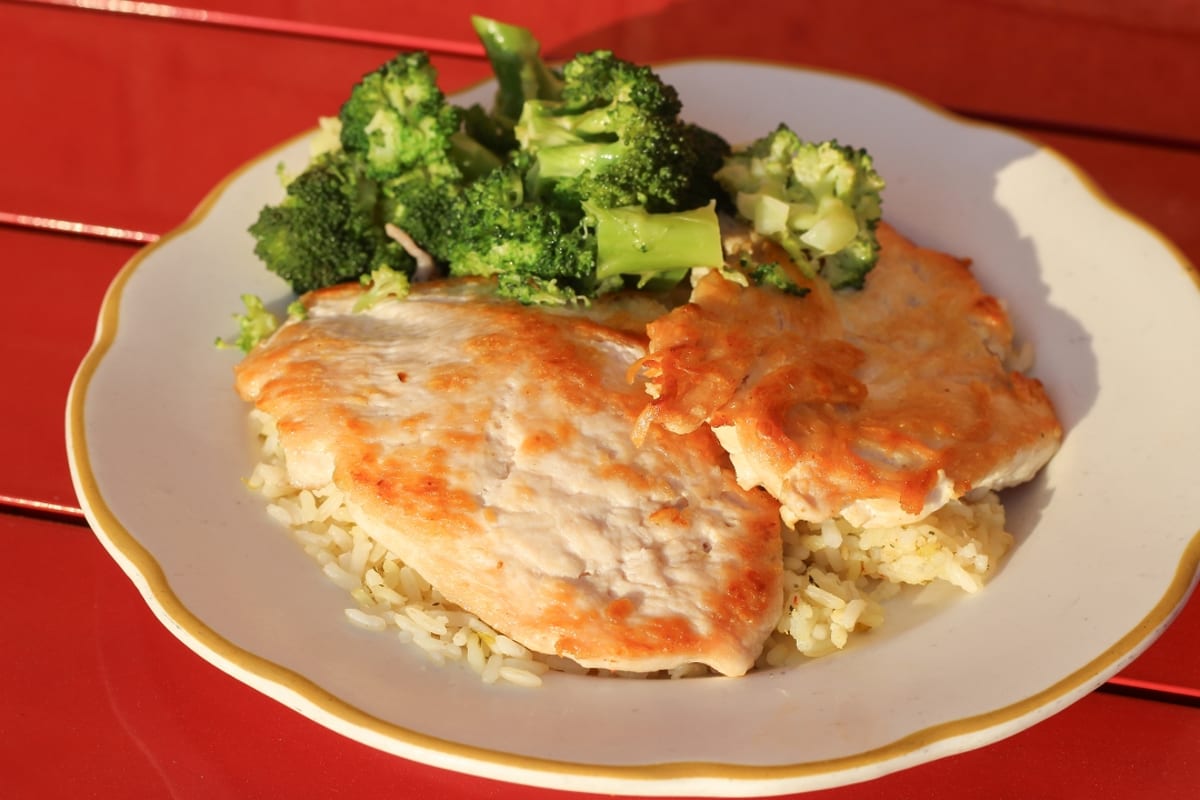 Grilled Chicken Dinner