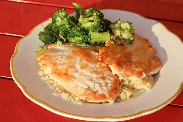 Grilled Chicken Dinner