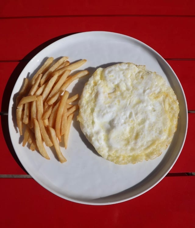 Plain White Omelette