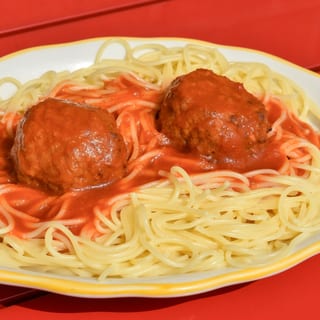 Spaghetti Meatballs